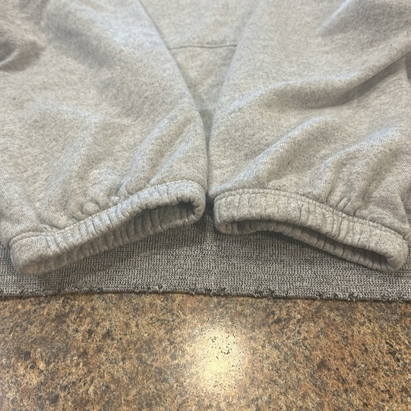 n : PHILANTHROPY Distressed Hoodie Size Large Gray Kangaroo Pocket - Picture 9 of 16